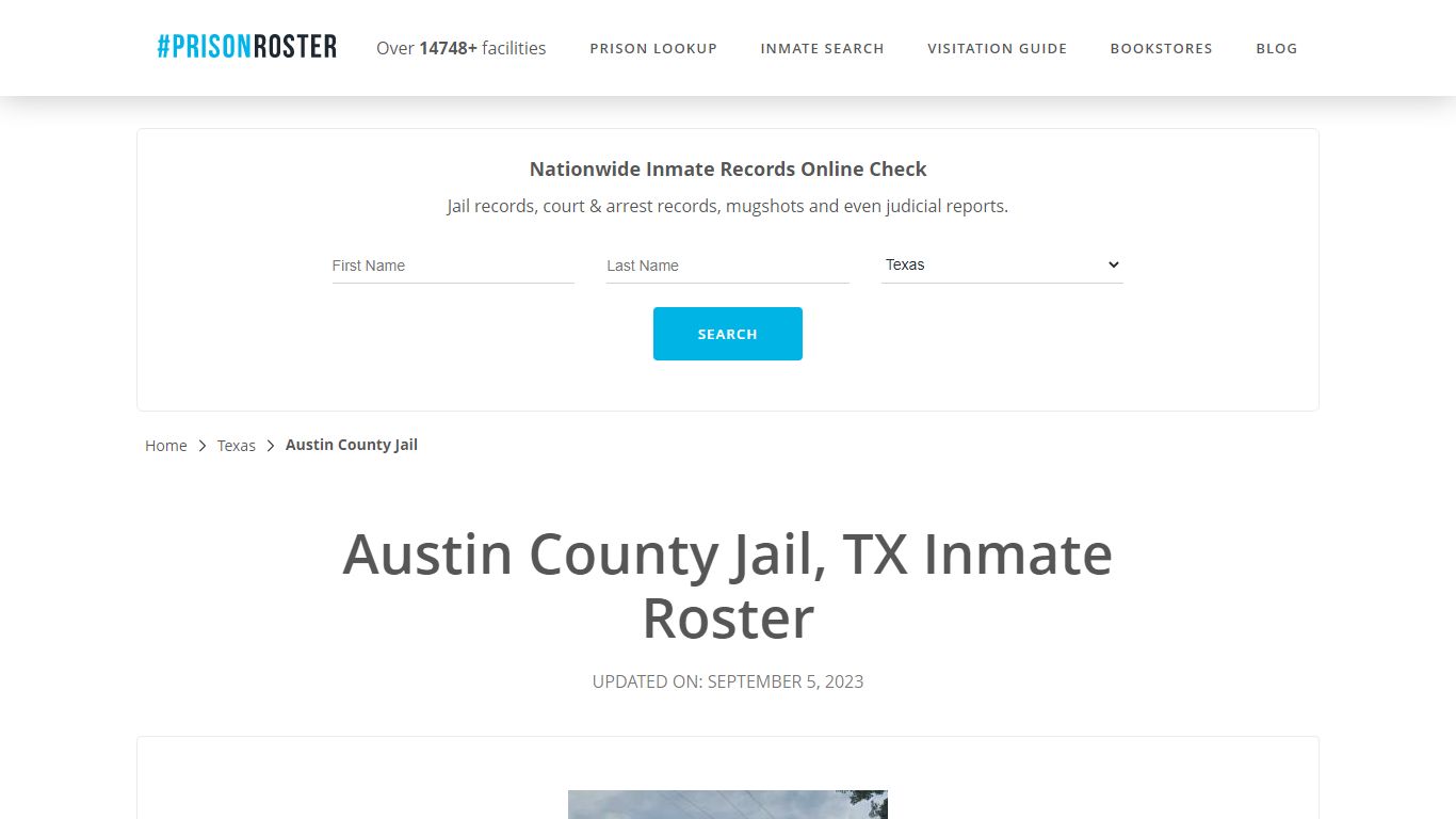 Austin County Jail, TX Inmate Roster - Prisonroster